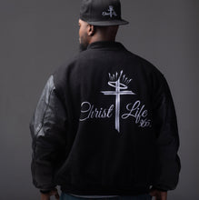 Load image into Gallery viewer, Guys Christ Life Letterman Jacket